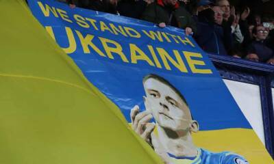 Oleksandr Zinchenko - Alisher Usmanov - Everton’s Mykolenko hits out at Russia footballers’ silence over Ukraine invasion - theguardian.com - Russia - Manchester - Ukraine - Eu