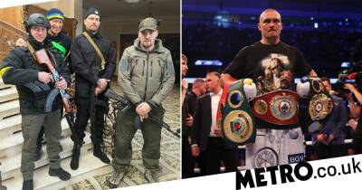 Oleksandr Usyk - Heavyweight champion Oleksandr Usyk prepared to ‘take a life’ after joining Ukraine defence forces following Russian invasion - metro.co.uk - Britain - Russia - Ukraine