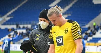 Borussia Dortmund give worrying update on Manchester United and Man City target Erling Haaland