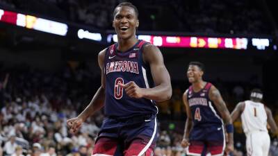 Tommy Lloyd - No. 2 Arizona throttles No. 16 USC to win Pac-12 title - foxnews.com - Los Angeles - state Arizona -  Sanchez - state California - state Colorado