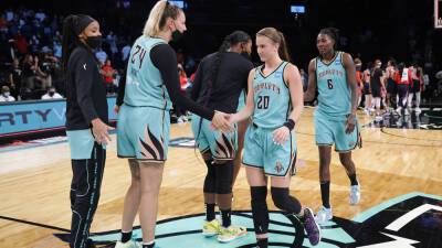 Sabrina Ionescu - Joe Tsai - WNBA's Liberty fined $500,000 for chartering flights for players: report - foxnews.com - Washington - New York -  New York - state New York - state California - county Valley
