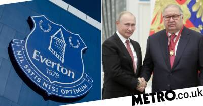 Everton suspend sponsorship from Russian companies owned by Alisher Usmanov - metro.co.uk - Russia - Ukraine - Eu