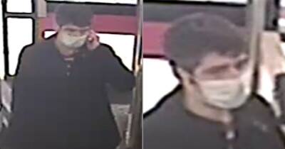Police release CCTV of man they want to speak to after attempted robbery at Oldham shoe shop