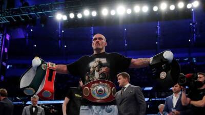 Boxing-Heavyweight champion Usyk has 'no fear' at joining defence of Kyiv