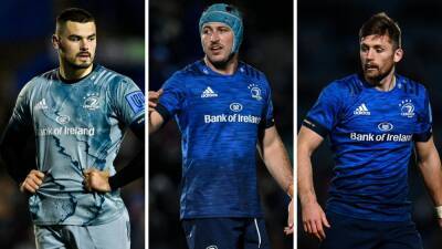 Leo Cullen - Ross Byrne - Caelan Doris - Max Deegan - Leinster Rugby - Max Deegan, Will Connors and Ross Byrne agree new Leinster contracts - rte.ie - France - Ireland - Jordan -  Dublin