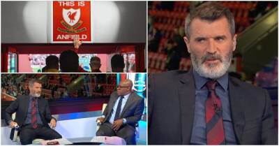 Ian Wright - Roy Keane - Roy Keane's funny reaction to being asked about Liverpool's iconic 'This is Anfield' sign - givemesport.com - Manchester -  Norwich - Liverpool
