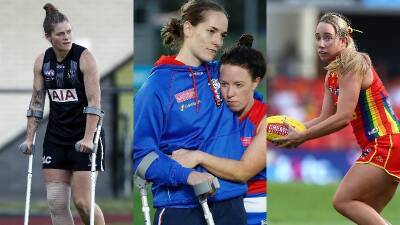 Why AFLW players are up to six times more likely to injure their ACLs than men