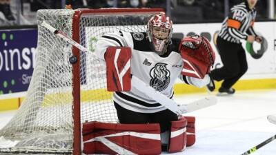 Eve Gascon becomes 3rd female goalie to play in QMJHL in Gatineau's OT loss - cbc.ca