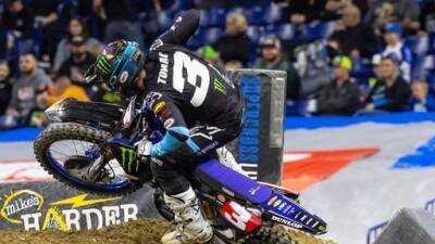 Eli Tomac wins Supercross Round 11 in Indianapolis: Extends points lead as competition falls