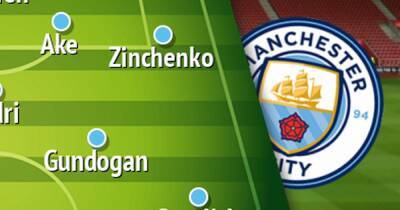 How Man City should line up vs Southampton in FA Cup