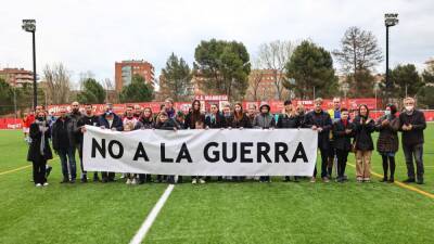 David García - "No a la Guerra" de Espanyol, Sabadell, Manresa y Palamós - en.as.com - county Santa Clara