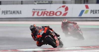 MotoGP Indonesian GP: KTM's Oliveira takes impressive wet-weather win
