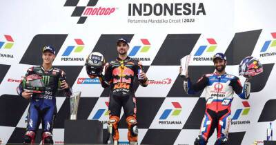 2022 MotoGP Indonesian Grand Prix: Full race results and championship standings