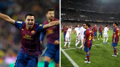 Xavi y una historia de luces y sombras en el Bernabéu - en.as.com - Madrid