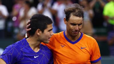 'He has all the ingredients' - Rafael Nadal tips Carlos Alcaraz to become 'an amazing champion' after Indian Wells clash