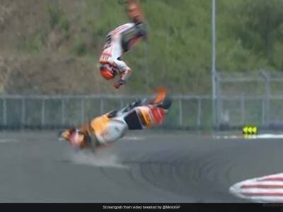 Watch: Marc Marquez's Horrific Crash In Indonesian MotoGP Warm-Up Session