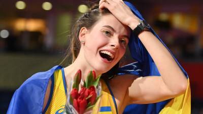 Ukraine's Yaroslava Mahuchikh Defies Odds To Win World Indoor High Jump Gold