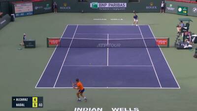 La treta de Nadal con punto de set de 'perro viejo' que desconcertó a Alcaraz - en.as.com - Madrid - India