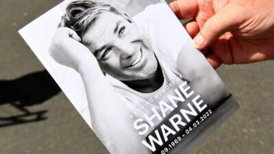Shane Warne - Michael Vaughan - Michael Clarke - Glenn Macgrath - Shane Warne: Private funeral held for cricketing great in Melbourne - bbc.com - Australia - Melbourne - Thailand