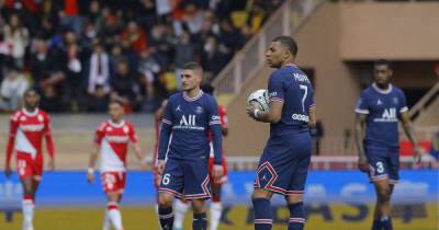 Soccer-Paris St Germain slump to heavy defeat at Monaco