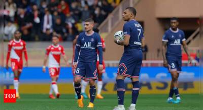 Ligue 1: Paris St Germain slump to heavy defeat at Monaco