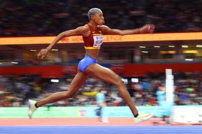 Record-setter Rojas nails third world indoor title - news24.com - Ukraine -  Tokyo -  Belgrade - state Oregon - Birmingham - Venezuela - Jamaica - county Williams -  Portland