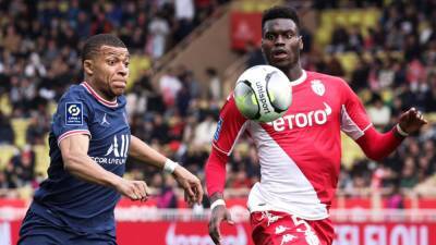 Paris Saint-Germain thrashed at Monaco as Mbappe frustrated