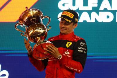 Bahrain GP: Charles Leclerc expresses delight after sealing Ferrari one-two