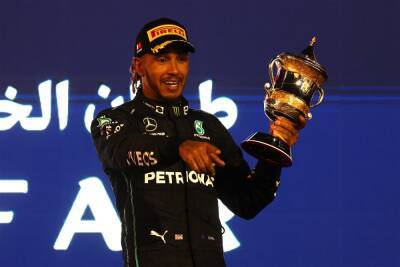 Lewis Hamilton - Charles Leclerc - Carlos Sainz - Bahrain GP: Lewis Hamilton gives reaction after sealing surprise third-place finish - givemesport.com - Bahrain - county George - county Russell