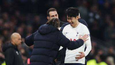 Son double shoots Spurs into fifth with 3-1 win over West Ham