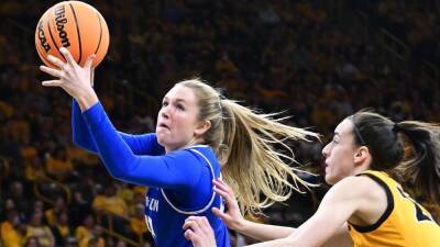 Creighton Bluejays stun Iowa Hawkeyes in NCAA women's basketball tournament, hold Caitlin Clark to 15 points