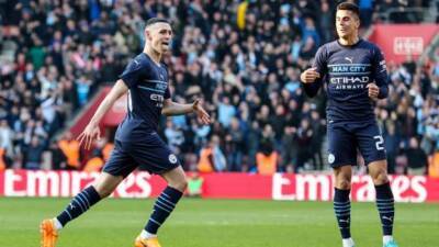 Southampton 1-4 Manchester City: Pep Guardiola's side into FA Cup semi-finals