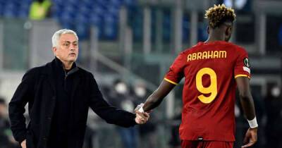 Jose Mourinho - Tammy Abraham - Jose Mourinho aims dig at Tammy Abraham despite Rome derby heroics - msn.com - Portugal - Italy -  Chelsea -  Rome