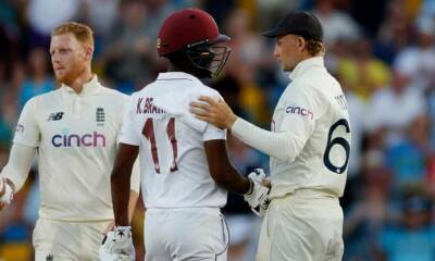 West Indies - John Campbell - Joshua Da-Silva - England frustrated by Kraigg Brathwaite again as second Test ends in draw - theguardian.com -  Bridgetown - Grenada