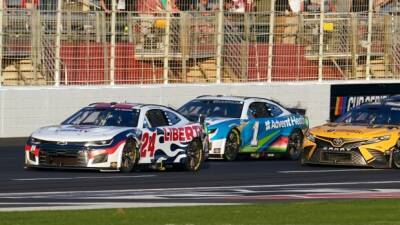 William Byron - Ross Chastain - Ricky Stenhouse-Junior - Byron wins wild NASCAR race at remodeled Atlanta - tsn.ca -  Atlanta - state Georgia - county Hampton