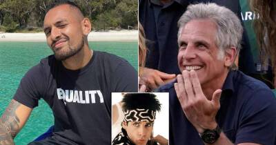Nick Kyrgios asks Ben Stiller if he can star in a movie with him