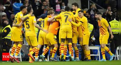 Barcelona humiliate Real Madrid with 4-0 Clasico rout at the Bernabeu