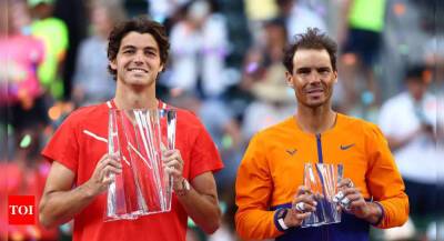 Taylor Fritz hands Rafael Nadal first 2022 defeat to lift Indian Wells trophy