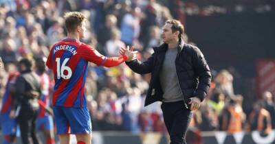 Frank Lampard - Peter Rutherford - Jean Philippe Mateta - Will Hughes - Marc Guehi - Soccer-No magic wand to fix Everton's problems, says Lampard - msn.com