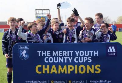 Kent Merit Under-13 boys plate final: Danson Sports 3 Total Football Development 2