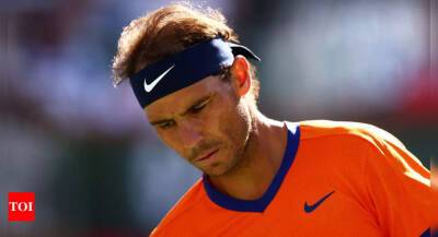 Rafael Nadal - Carlos Alcaraz - Taylor Fritz - Sad Rafael Nadal contemplates new injury concern as claycourt season looms - timesofindia.indiatimes.com - France - Spain - Australia - India