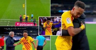 Pierre-Emerick Aubameyang: Real Madrid fans booed him after El Clasico masterclass