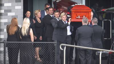 Celebrities join friends and family at funeral of Shane Warne