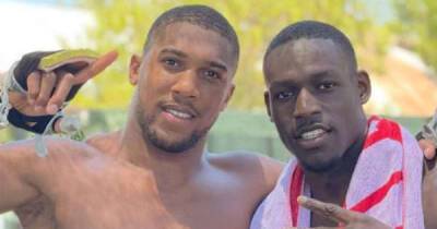 Anthony Joshua - Angel Fernandez - Riakporhe reveals 'motivational' AJ advice - msn.com - Britain - London