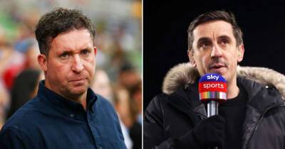 'Laughable' - Robbie Fowler slams Gary Neville's Man Utd manager suggestion