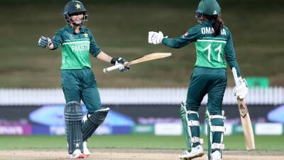 Bismah Maroof - Women's World Cup: Pakistan Beat West Indies To Register First Win - sports.ndtv.com - South Africa - New Zealand -  Sana - Pakistan - county Hamilton -  Sandhu