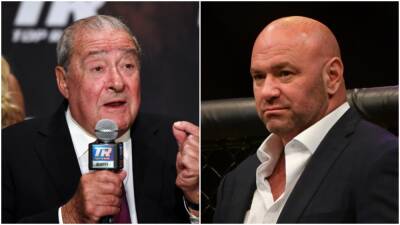 Tyson Fury's promoter Bob Arum insists there is 'no animosity' towards UFC president Dana White