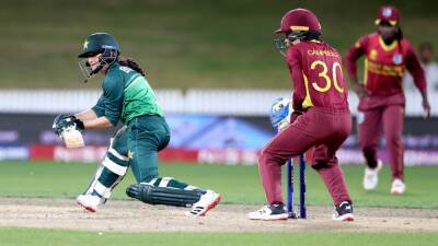 Bismah Maroof - Women's World Cup: Bismah Maroof Takes "Sigh Of Relief" After Win Over West Indies - sports.ndtv.com - Pakistan