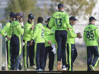 International Cricket Council Confirm Fixtures For UAE, Ireland At Men's T20 World Cup