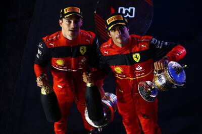 Ferrari: Leclerc, Sainz & Binotto discuss title chances after Bahrain clean sweep